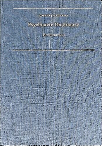 Psychiatric Dictionary (Oxford Medicine Publications)