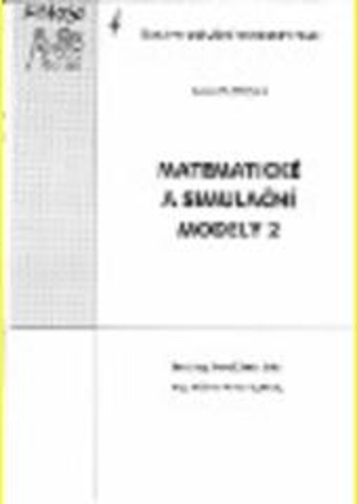 Matematické a simulační modely 2