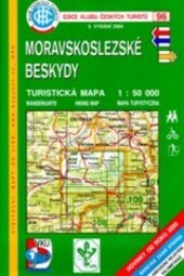 Moravskoslezské Beskydy turistická mapa 1:50 000
