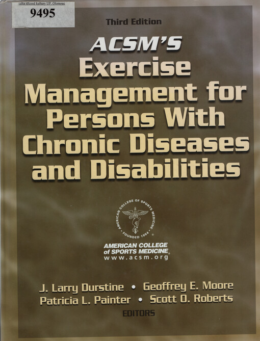 ACSM's exercise management for persons with chronic diseases and disabilities