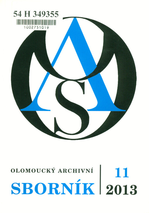 Olomoucký archivní sborník