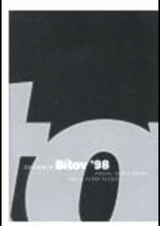 Bítov '98 : sborník : poezie: svět a domov, kdo je autor poezie?