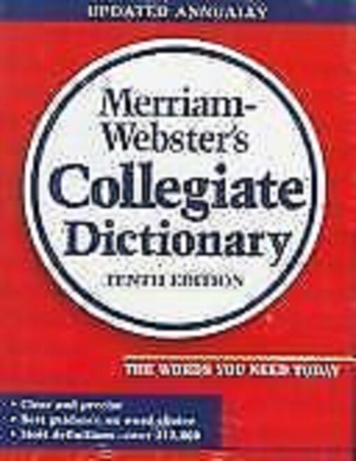 Webster's ninth collegiate dictionary