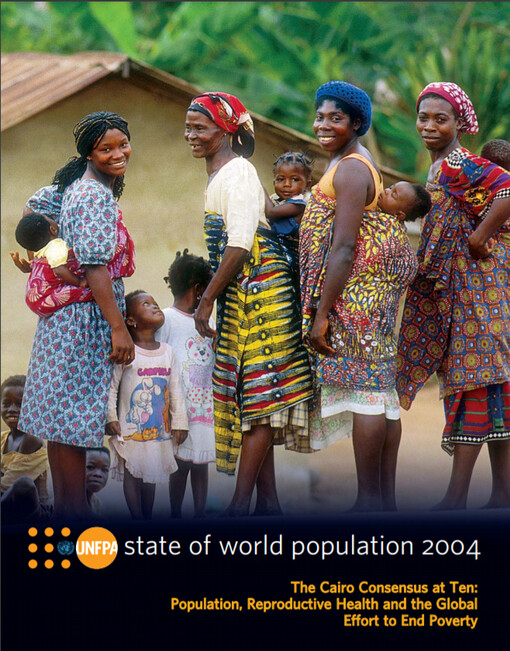 State of world population 2004 : the Cairo consensus at ten: population, reproductive health and the global efford to end poverty