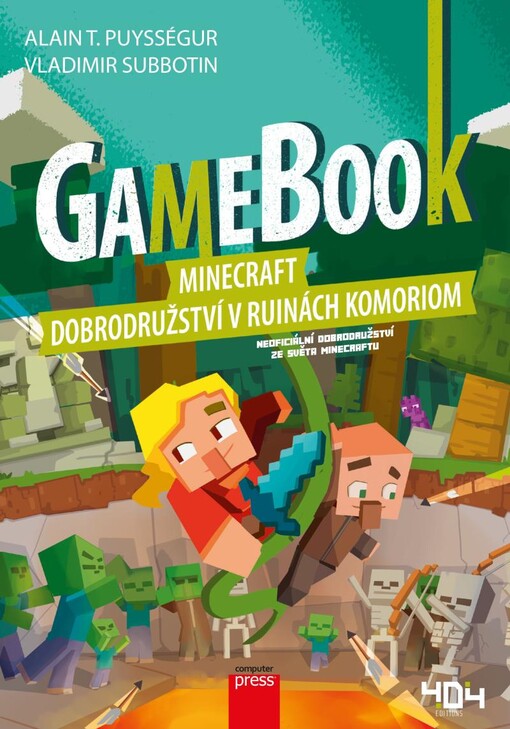 Gamebook Minecraft - Dobrodružství v ruinách Komoriom