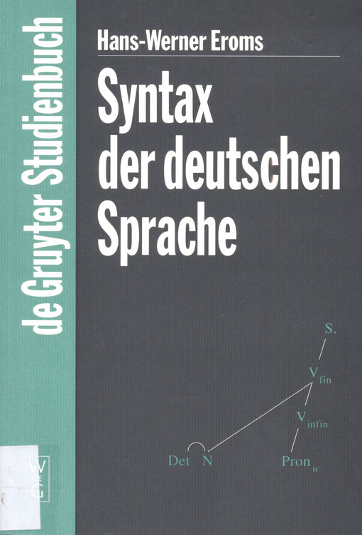 Syntax der deutschen Sprache