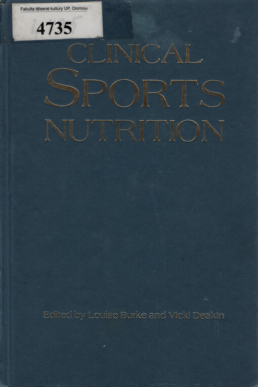 Clinical sports nutrition