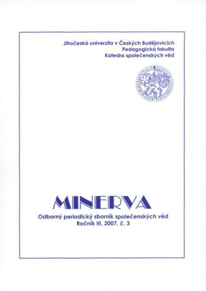 Minerva : odborný periodický sborník společenských věd