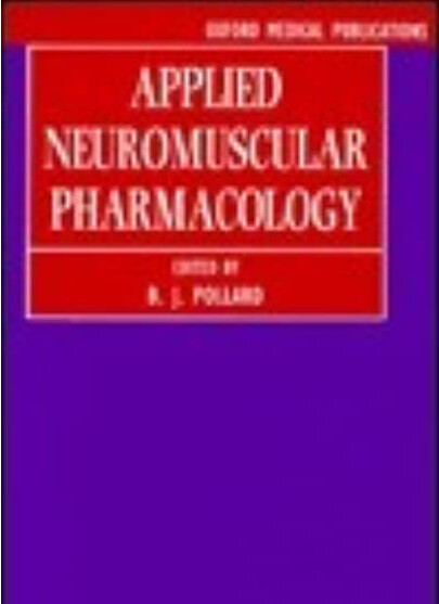Applied Neuromuscular Pharmacology