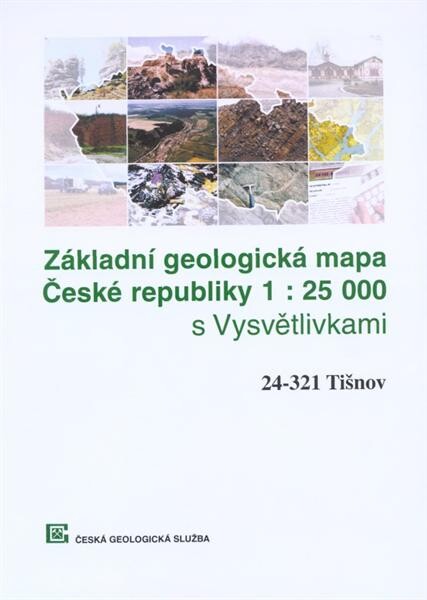 Základní geologická mapa České republiky 1:25 000. 24-321 Tišnov