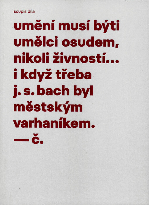 Pracoval jsem mnoho : soupis výtvarného díla Josefa Čapka. Díl druhý, Užitá kresba