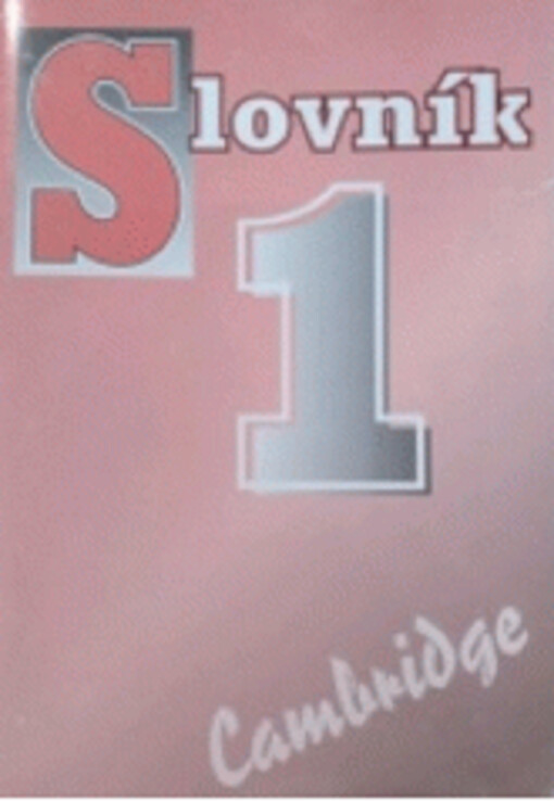 Slovník : [Cambridge] 1
