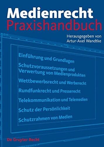 Medienrecht Praxishandbuch (German Edition)