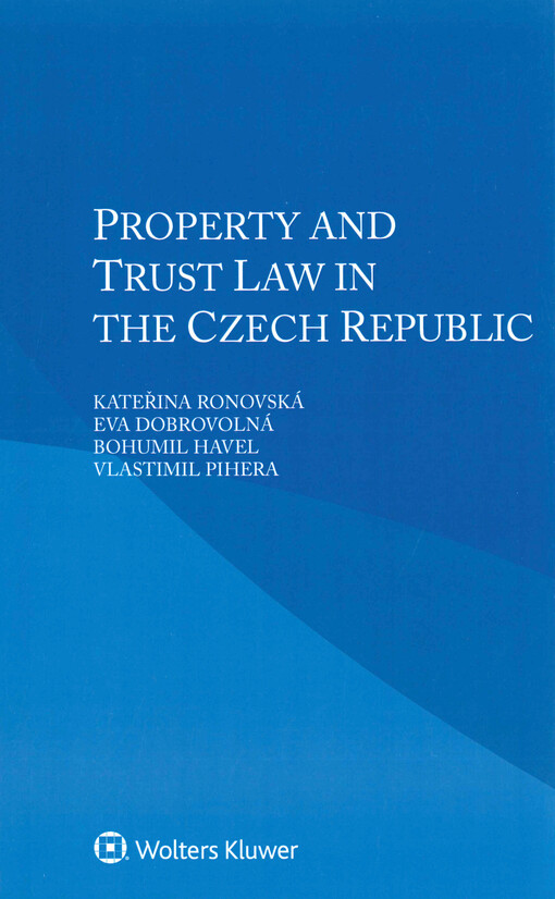 Property and trust law in the Czech Republic