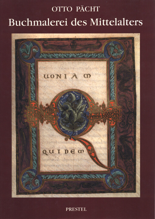 Buchmalerei des Mittelalters : eine Einführung