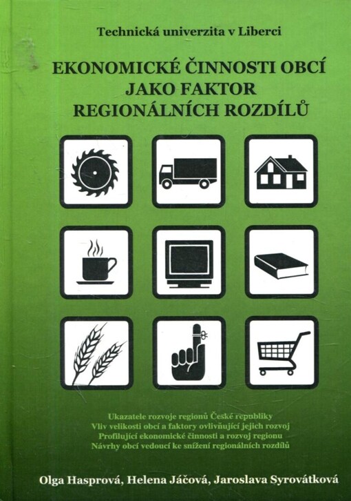 Ekonomické činnosti obcí jako faktor regionálních rozdílů : studie 5
