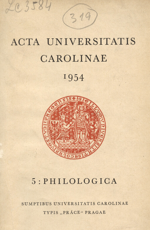 Bohemismy a paleoslovenismy v lužickosrbské terminologii křesťanské a jejich dějepisný význam