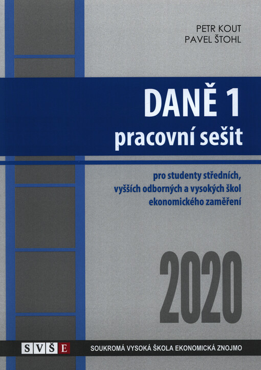 Daně 1 : pracovní sešit