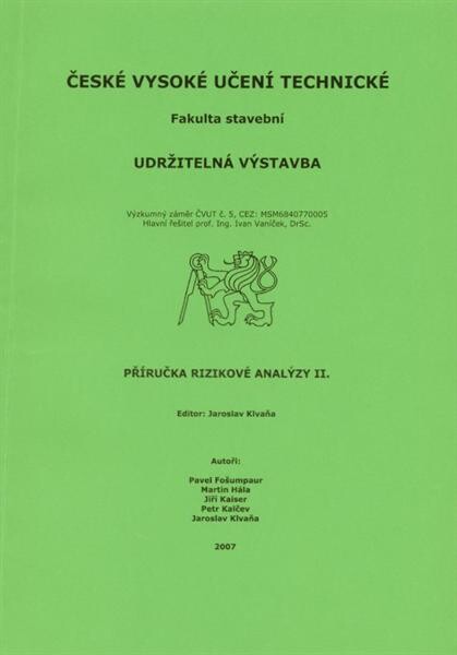 Příručka rizikové analýzy II