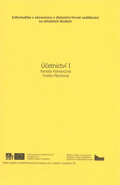 Účetnictví. I. díl