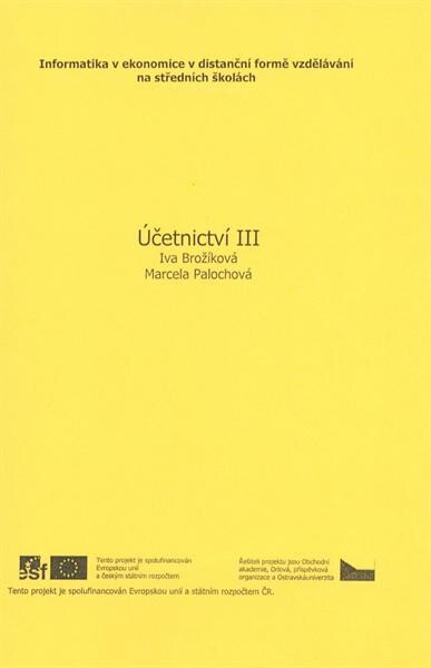 Účetnictví. III. díl