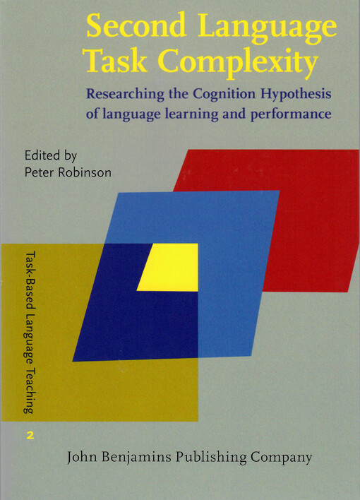 Second language task complexity : researching the cognition hypothesis of language learning and performance