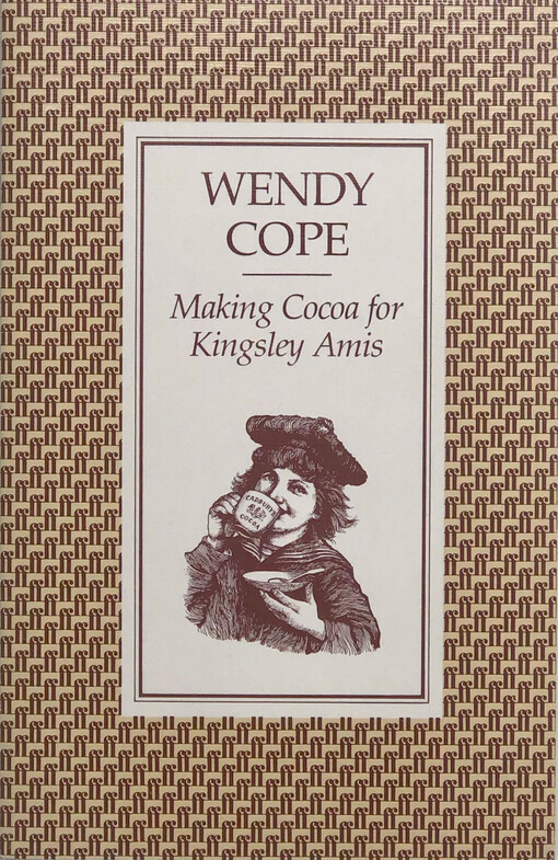 Making cocoa for Kingsley Amis