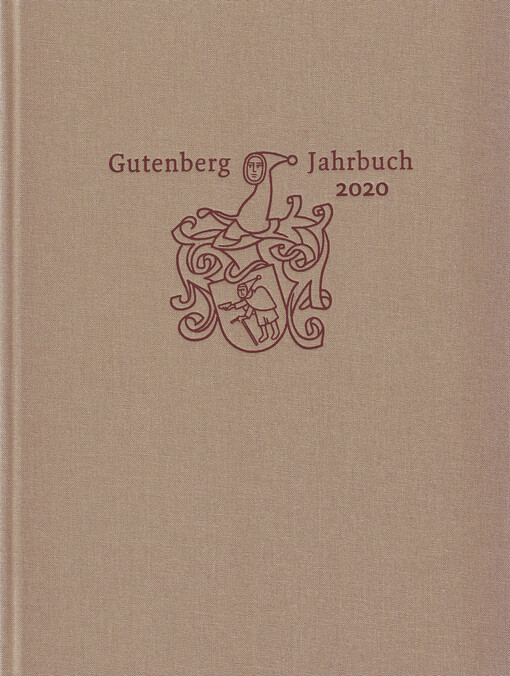 Gutenberg-Jahrbuch 2020. 95. Jahrgang
