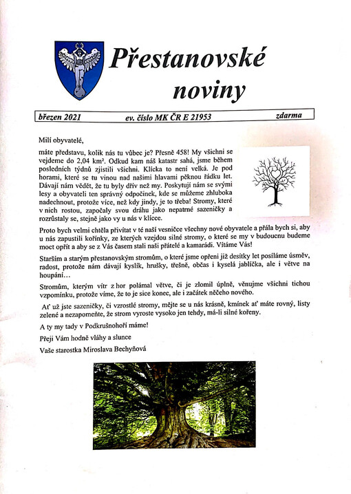 Přestanovské noviny