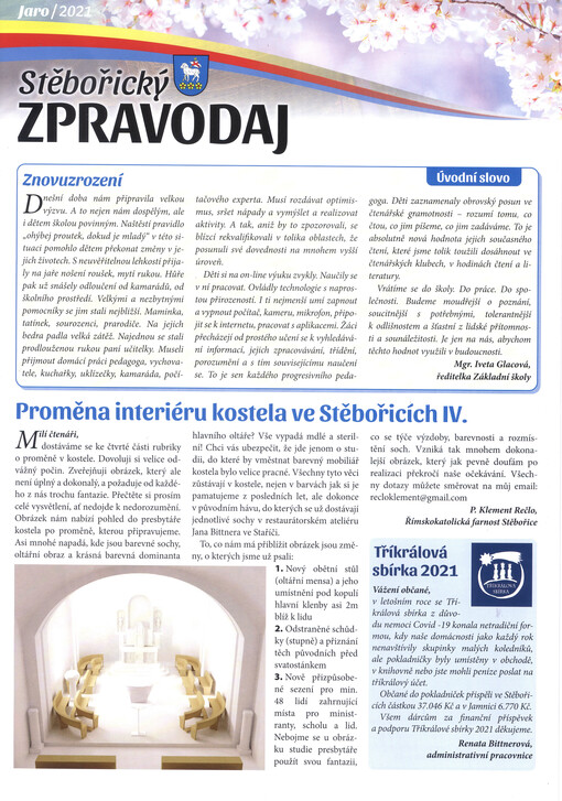 Stěbořický zpravodaj