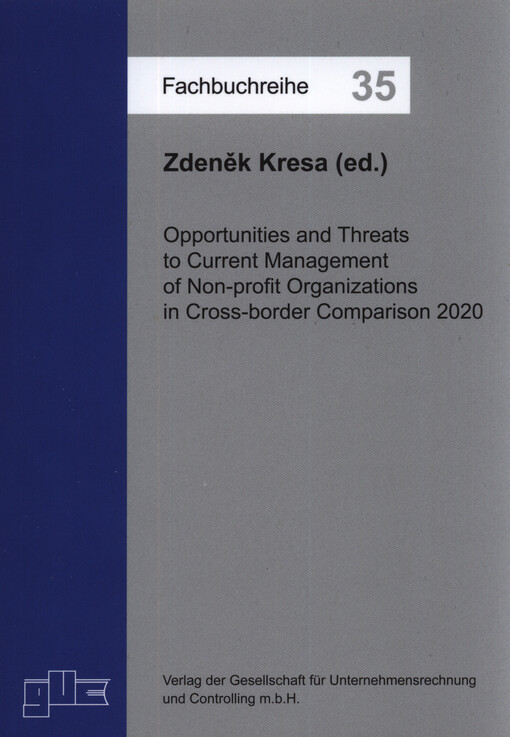Opportunities and threats to current management of non-profit organizations in cross-border comparison 2020