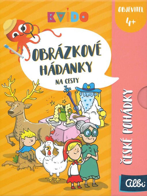 Obrázkové hádanky na cesty. České pohádky
