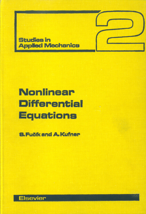 Nonlinear differential equations