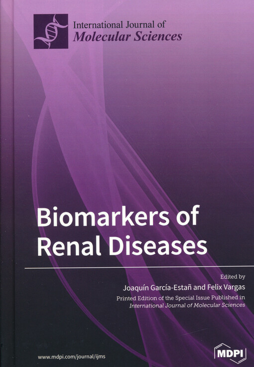 Biomarkers of renal diseases