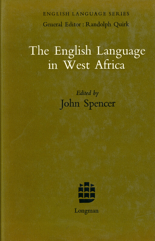 The English language in West Africa