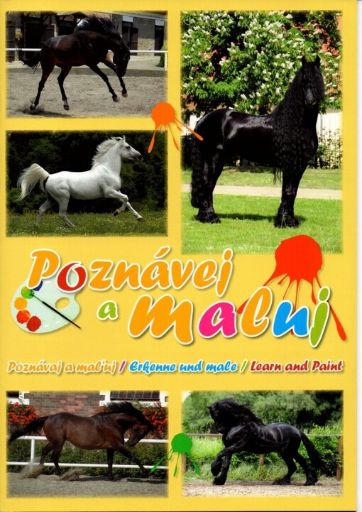 Poznávej a maluj = Poznávaj a maľuj = Erkenne und male = Learn and paint