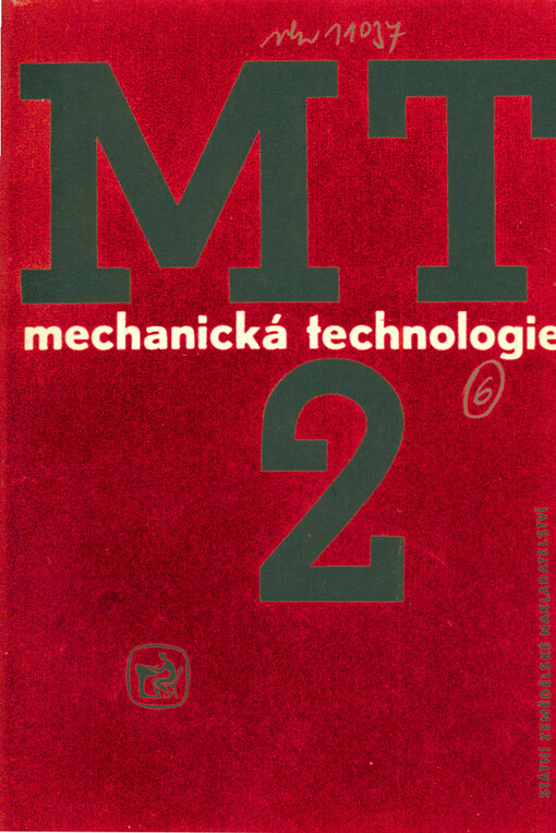 Mechanická technologie : učební text pro zemědělské technické školy oboru mechanizačního. II. díl