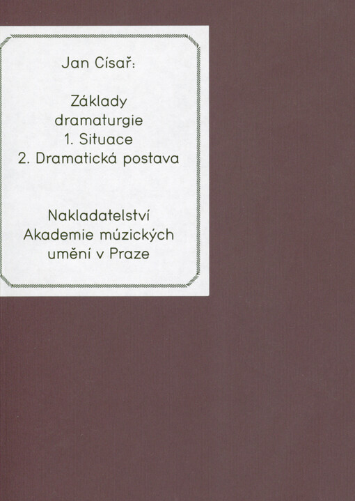 Základy dramaturgie