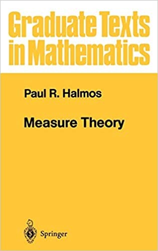 Measure Theory (Graduate Texts in Mathematics) (v. 18)