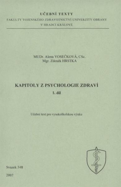 Kapitoly z psychologie zdraví : učební text pro vysokoškolskou výuku