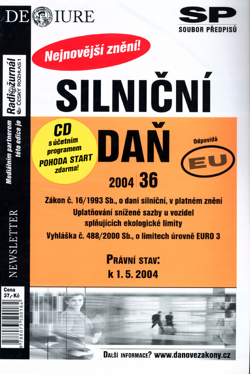 Silniční daň : právní stav k 1.5.2004