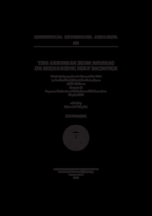 The Armenian Christian tradition: Scholarly symposium in honor of the visit to the Pontifical Oriental Institute, Rome, of His Holiness Karekin I, Supreme ... 12, 1996 (Orientalia Christiana analecta)