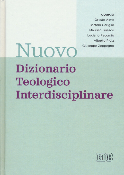 Nuovo dizionario teologico interdisciplinare