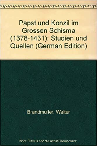 Papst und Konzil im Großen Schisma, (1378-1431) : Studien und Quellen