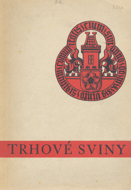 Trhové Sviny: historický nástin do poloviny století XIX.