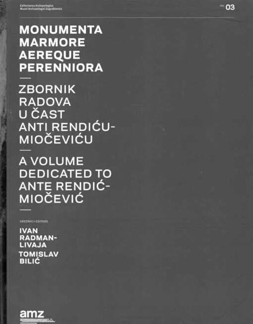 A volume dedicated to Ante Rendić-Miočević