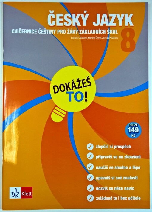 Český jazyk 8 : cvičebnice češtiny pro žáky základních škol