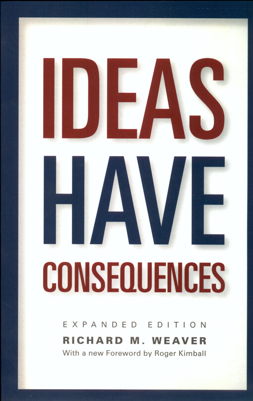 Ideas have consequences