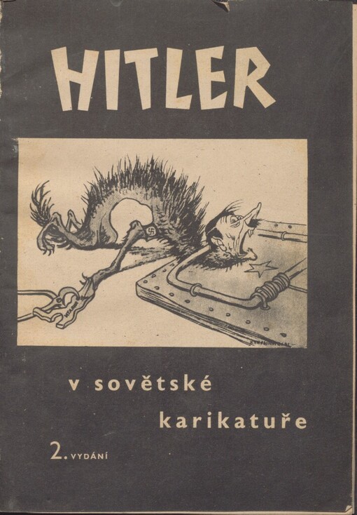 Hitler v sovětské karikatuře