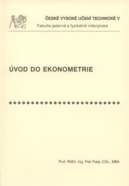 Úvod do ekonometrie